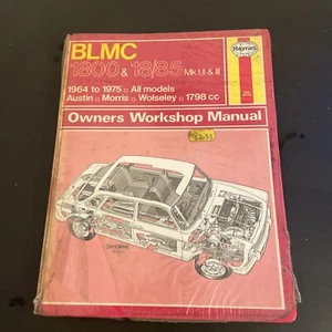 Haynes Manual #027 BLMC 1800 & 18/85 Mk 1,2,3 1964-1975 (10f) Sealed Old Stock - Picture 1 of 4