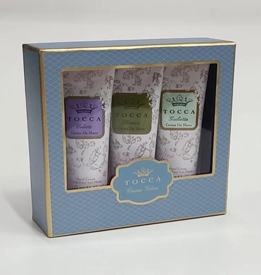 Tocca Crema Veloce Hand Cream Set Colette Florence Giulietta - Image 1 of 4