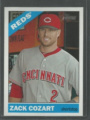 2015 Topps Heritage #370 Zack Cozart NM-MT Reds - Image 1 of 2