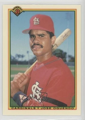 1990 Bowman Factory Set Collector's Edition (Tiffany) Jose Oquendo #200 - Image 1 of 2