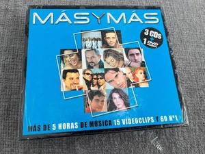 NEW CD / DVD BOX SET: MAS Y MAS: REVOLVER, COZ, M-CLAN, KETAMA, ROSARIO + V/A - Foto 1 di 2