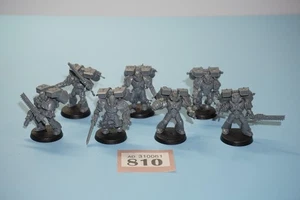 Warhammer 40k Marines Espaciales Ángulos de Sangre Paquetes de Salto Tropas de Asalto x 7 - Imagen 1 de 6