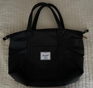 Herschel Supply Co Tote Bag Black Hardly Used. - Picture 1 of 7