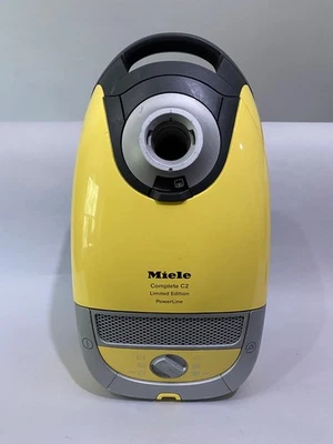 Miele Complete C2 Vacuum Motor Unit Only Yellow For Parts Or Repair See Details - Image 1 of 4