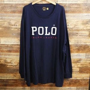 New Polo Ralph Lauren Big and Tall T Shirt Size 4XB Long Sleeve Pullover Mens - Picture 1 of 8