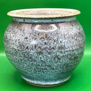 Handmade Studio Art Pottery Bowl Planter Candy Dish Rustic Earthy Natural Decor - Foto 1 di 12