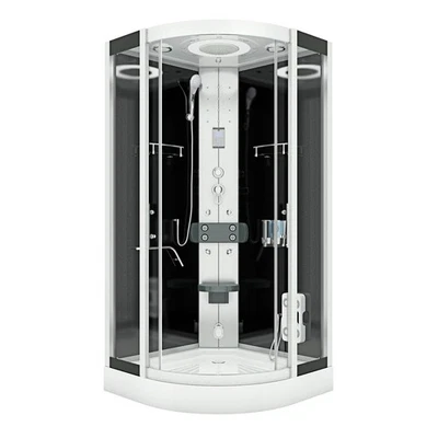 AcquaVapore Duschkabine Dusche D58-23T0 Komplettdusche Fertigdusche 100x100 cm - Bild 1 von 4