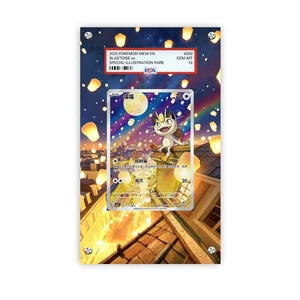 Meowth CBB3C-02 - Pokémon PSA Extended Artwork Protective Card Display Case - Picture 1 of 3