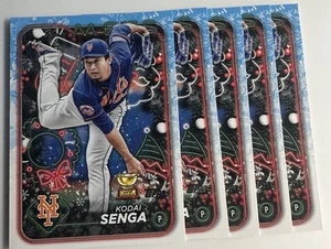 Kodai Senga Lot Of 5 All Star Cup Holiday Cards - Picture 1 of 1