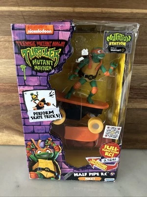 Funrise 71035 Teenage Mutant Ninja Turtles Half Pipe RC, Michelangelo, Movie - Image 1 of 4