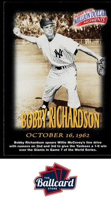 1997-98 Fleer Million Dollar Moments #27 Bobby Richardson - Image 1 of 2