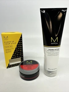Paul Mitchell Mitch Double Hitter 2 in 1 8.5, With Mitch Material Styling Clay - Picture 1 of 5