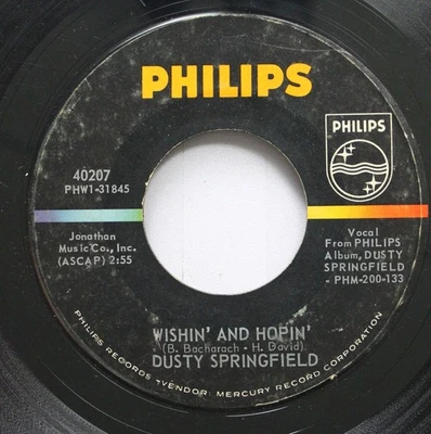Soul 45 Dusty Springfield - Wishin' And Hopin' / Do Re Mi (Forget About The do A - Image 1 of 2