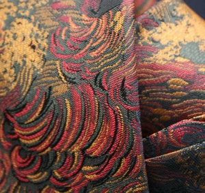 Vintage ASHLEY MARA 80s Jacquard Weave Neck Tie - Picture 1 of 2