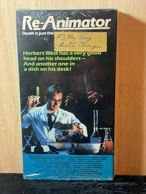 H.P. Lovecraft’s Re-Animator VHS Unrated Case - No Tape! -Slip Case Only! - Image 1 of 4