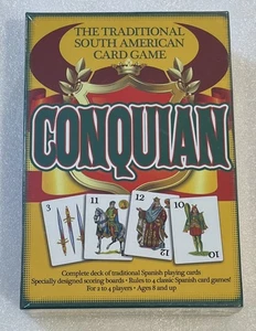 Pressman CONQUIAN Das traditionelle südamerikanische Kartenspiel Alter 8+ 2-4 Spieler - Bild 1 von 6