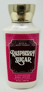 1 RASPBERRY SUGAR BATH & BODY WORKS BODY LOTION HAND CREAM SHEA 8 OZ - Picture 1 of 1
