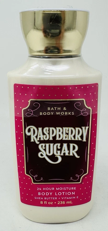 1 RASPBERRY SUGAR BATH & BODY WORKS BODY LOTION HAND CREAM SHEA 8 OZ - Image 1 of 1