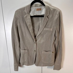 Chaqueta Blazer Falconeri Italia Para Mujer, Tostado Neutro, Tejida, Ligera, Talla S - Imagen 1 de 8