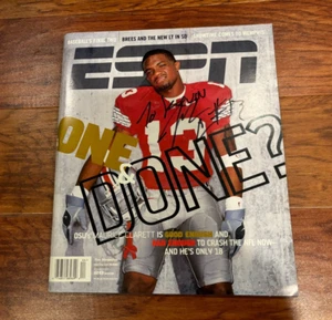 Maurice Clarett Signed Autographed Autograph ESPN Magazine OHIO STATE Football - Picture 1 of 3