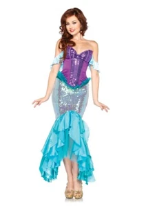 Adult Princess Deluxe Ariel Mermaid Costume - Picture 1 of 1