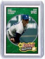 2005 Upper Deck Baseball Heroes Emerald Don Drysdale 177/199 Los Angeles Dodgers