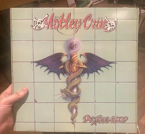 Motley Crue Dr. Feelgood OG 1989 vinyl LP OG US Pressing Elektra E160829 NM - Picture 1 of 5