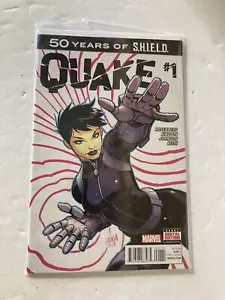 50 Years of Shield QUAKE #1 DAVID NAKAYAMA Cover 1st Daisy Johnson Comic Book - Picture 1 of 6