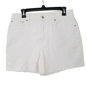 J. Crew High Rise Denim Shorts Womens Size 27 White Cut-Off NWT BF382 - Picture 1 of 8