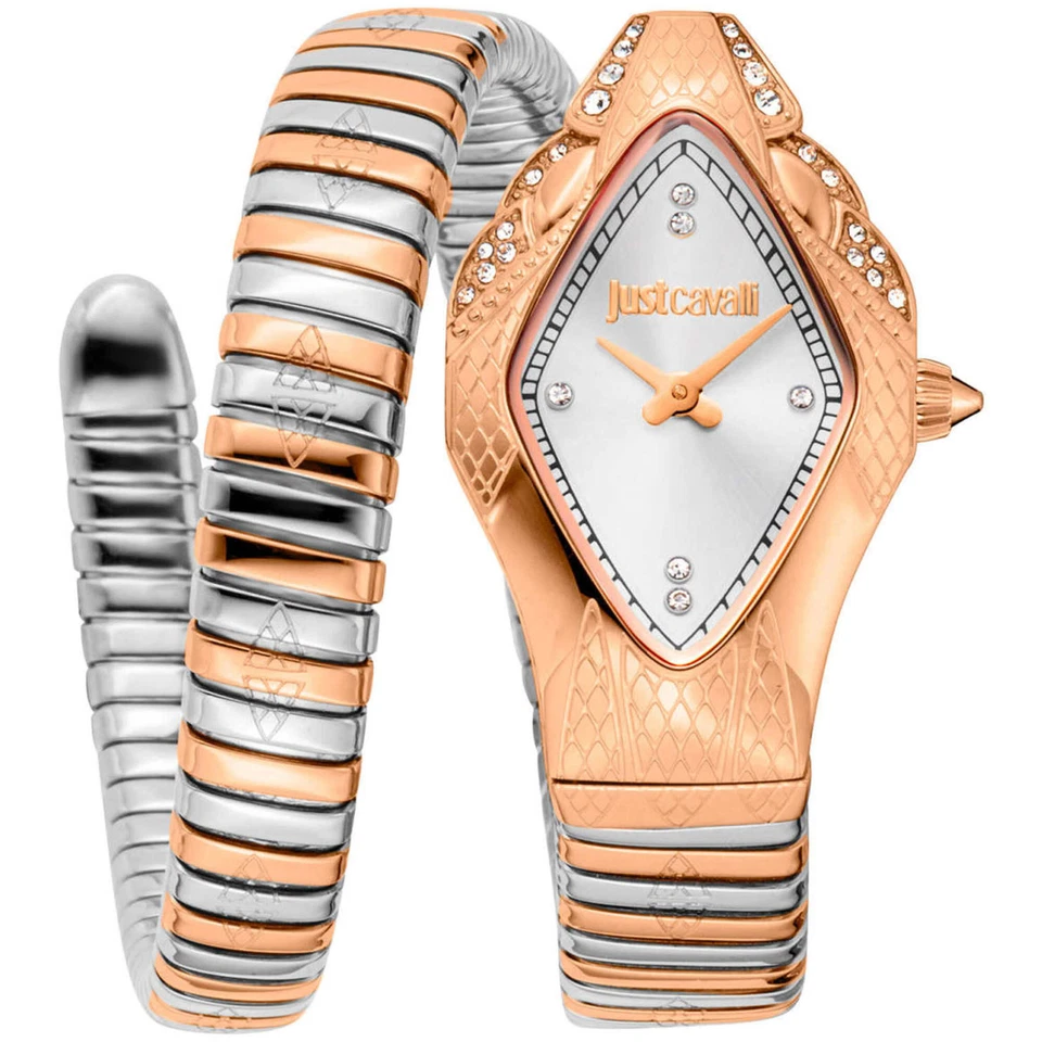 Just Cavalli Women's Ferocious Grey Dial Watch - JC1L306M0075