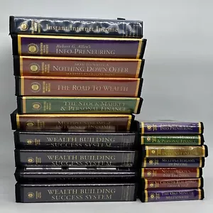 Enlightened Wealth Institute Robert G. Allen Barney Zick Manuals CDs DVDs Lot - Picture 1 of 24