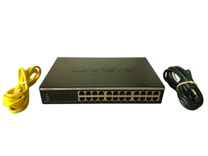 LinkSys EF4124 24-port Fast Ethernet Switch w/ Ether Cable + Power Cord | As-Is - Picture 1 of 6