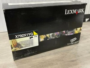 Lexmark, LEXX792X1YG Tonerkartuschen, GELB EXTRA HOHER ERTRAG RÜCKLAUFPROGR-- NEU - Bild 1 von 4