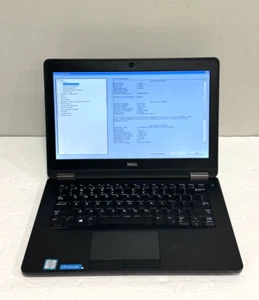 Dell Latitude E7270, Intel Core i5-6300U @2.40Ghz 8GB Ram NO SSD/NO Charger - Picture 1 of 6