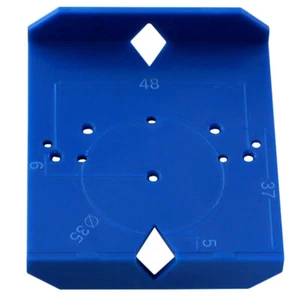 Concealed Hinge Jig Hinge Mounting Plate Drilling Jig for Cupboard Door UK - Picture 1 of 12