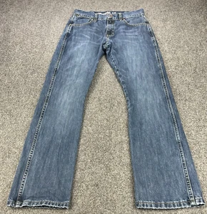 Wrangler Retro Mens Jeans 30x32 Blue Slim Boot Denim Western Cotton Cowboy - Picture 1 of 10