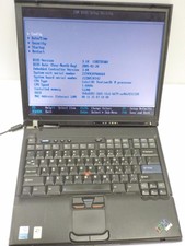 LOT OF 8 IBM LENOVO R61, Z61t, R61i, T40, R60, SOLEIL E290G, BOOT TO BIOS -- USA