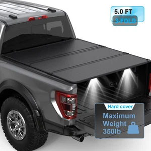 5FT Hard Tonneau Cover Truck Bed For 2004-2014 Chevrolet Colorado GMC Canyon - Picture 1 of 12