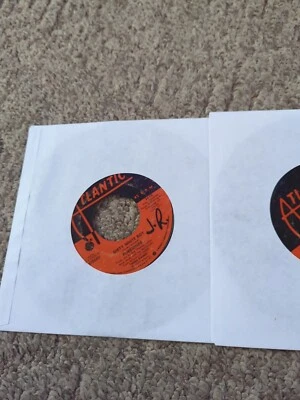 Two Foreigner 7 Inch Singles Hot Blooded & Dirty White Boy Atlantic Records A5A2 - Image 1 of 4