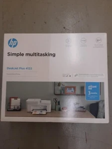 HP Deskjet Plus 4122 All-in-one Wireless Inkjet Printer WiFi - NEW - Picture 1 of 1
