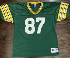 Vintage Robert Brooks 87 Green Bay Packers NFL Football Jersey Youth XL Champion