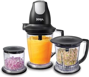 Ninja QB1004 Electric Blender/Food Processor with 450W Base,Shake/Smoothie Maker - Picture 1 of 12