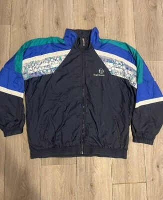 Extra Rare Vintage Sergio Tacchini Lightweight Sport Track Jacket - sizez 48 - Image 1 of 4