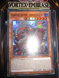 YU-GI-OH! SR GUERRIERS ANCIENS REBELLE LU FENG BLVO-FR025 ED1 NEUF MINT FRANCAIS - Picture 1 of 1