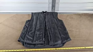 Women's Size Large Tall Black Vest - Picture 1 of 7