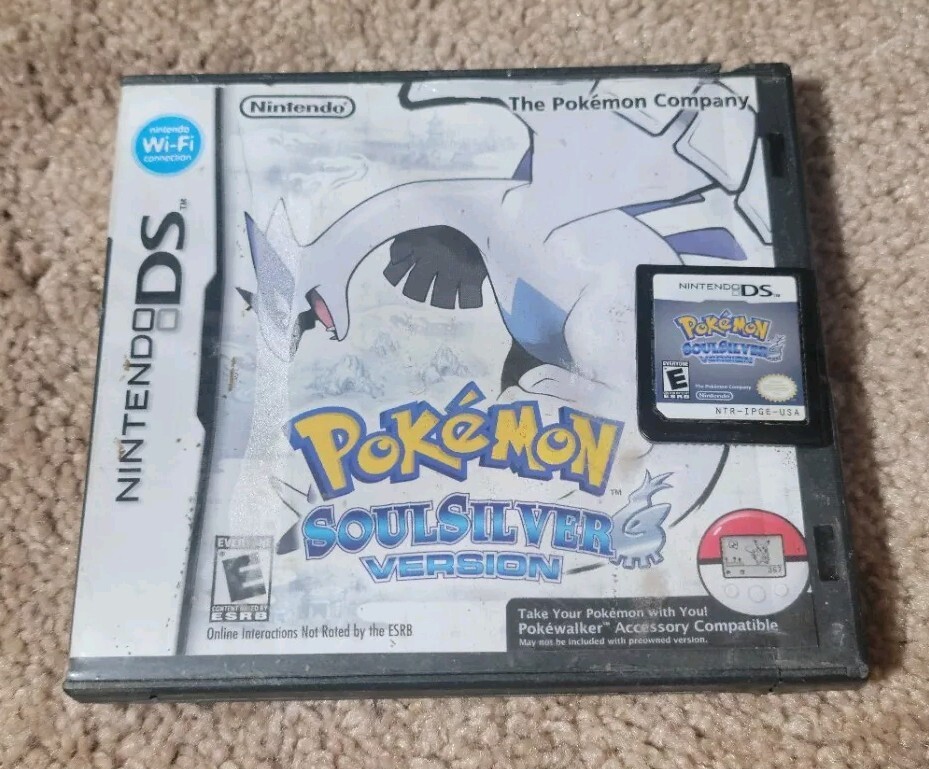 Nintendo DS Pokémon: SoulSilver Version Video Games for sale | eBay 