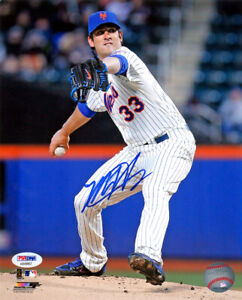 Matt Harvey Autographed Signed 8x10 Photo New York Mets PSA/DNA #AB49957