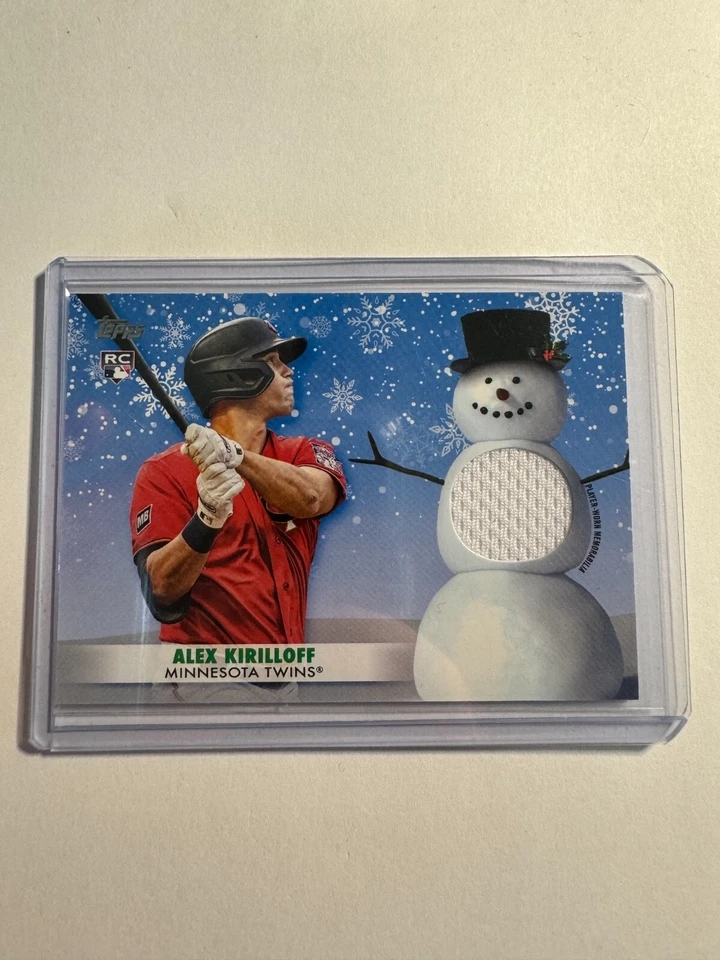 K136,291 - 2021 Topps Walmart Holiday Relics #WRCAK Alex Kirilloff Jersey - Image 1 of 1
