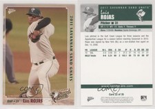 2011 MultiAd Sports Savannah Sand Gnats Luis Rojas #22