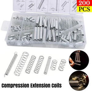200Pcs Small Spring Assortment Set Kit Steel Compression Extension Coil AU Stock - Picture 1 of 12
